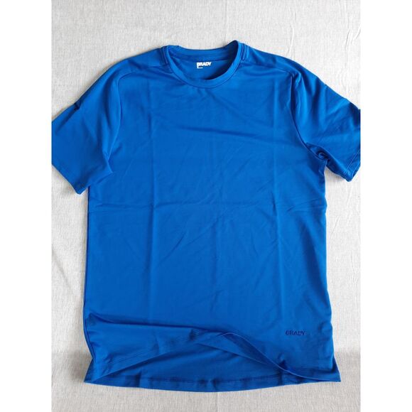 Brady Men's Medium Performance Golf Crew Stretch Short Sleeve Recycled Polyester - Picture 1 of 7